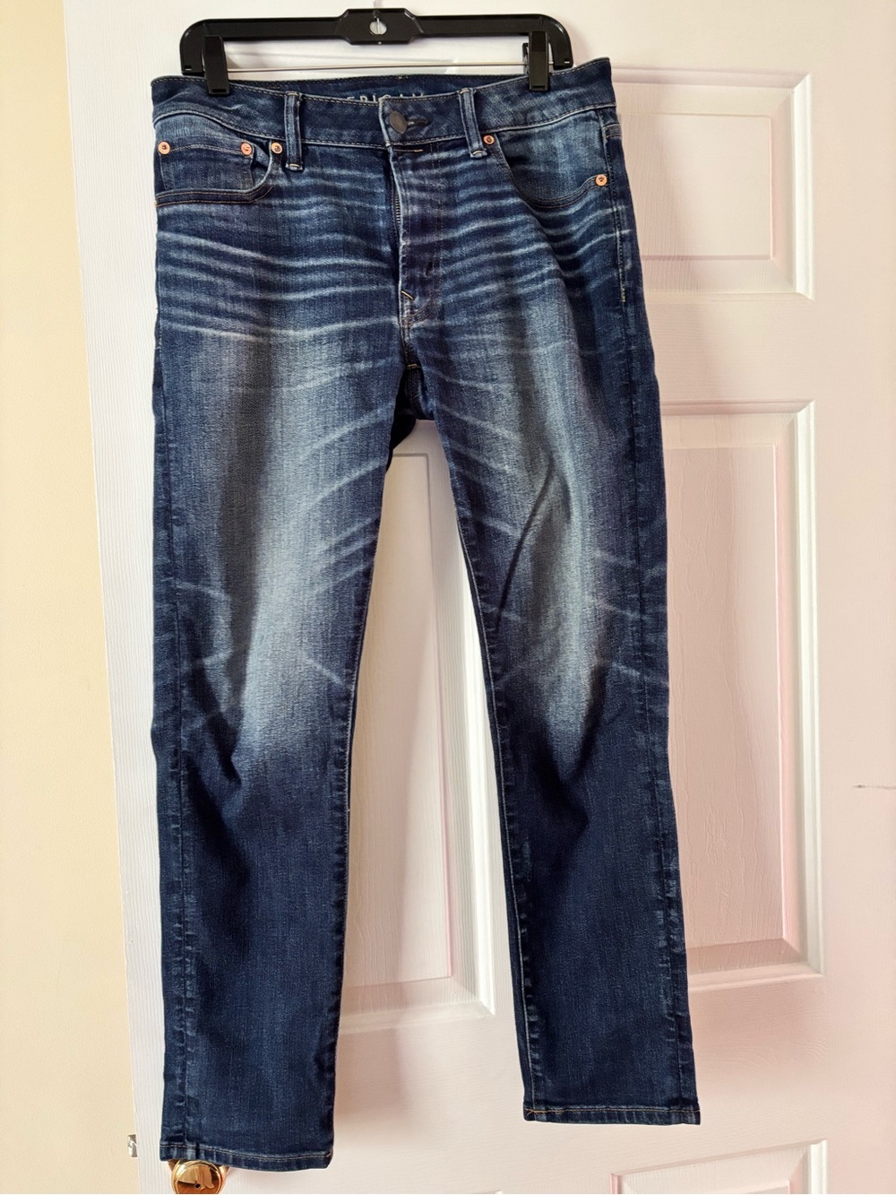 American Eagle Outfitters Slim Dark Indigo Jeans for men